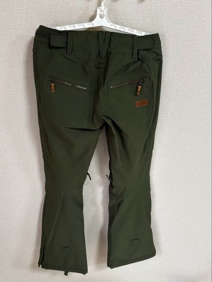 ROXY スノーボードパンツ M/M オリーブグリーン