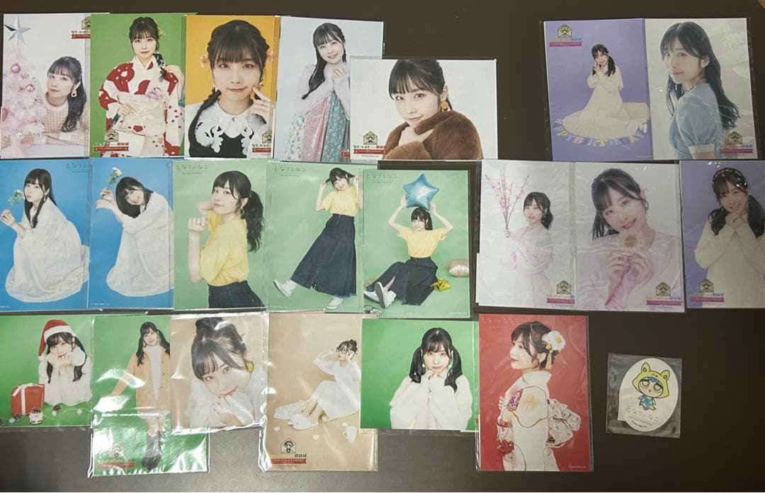 定価以下　岬なこ　FCイベ　缶バッジ　ブロマイド　コンプ　即購入可　値引き交渉可