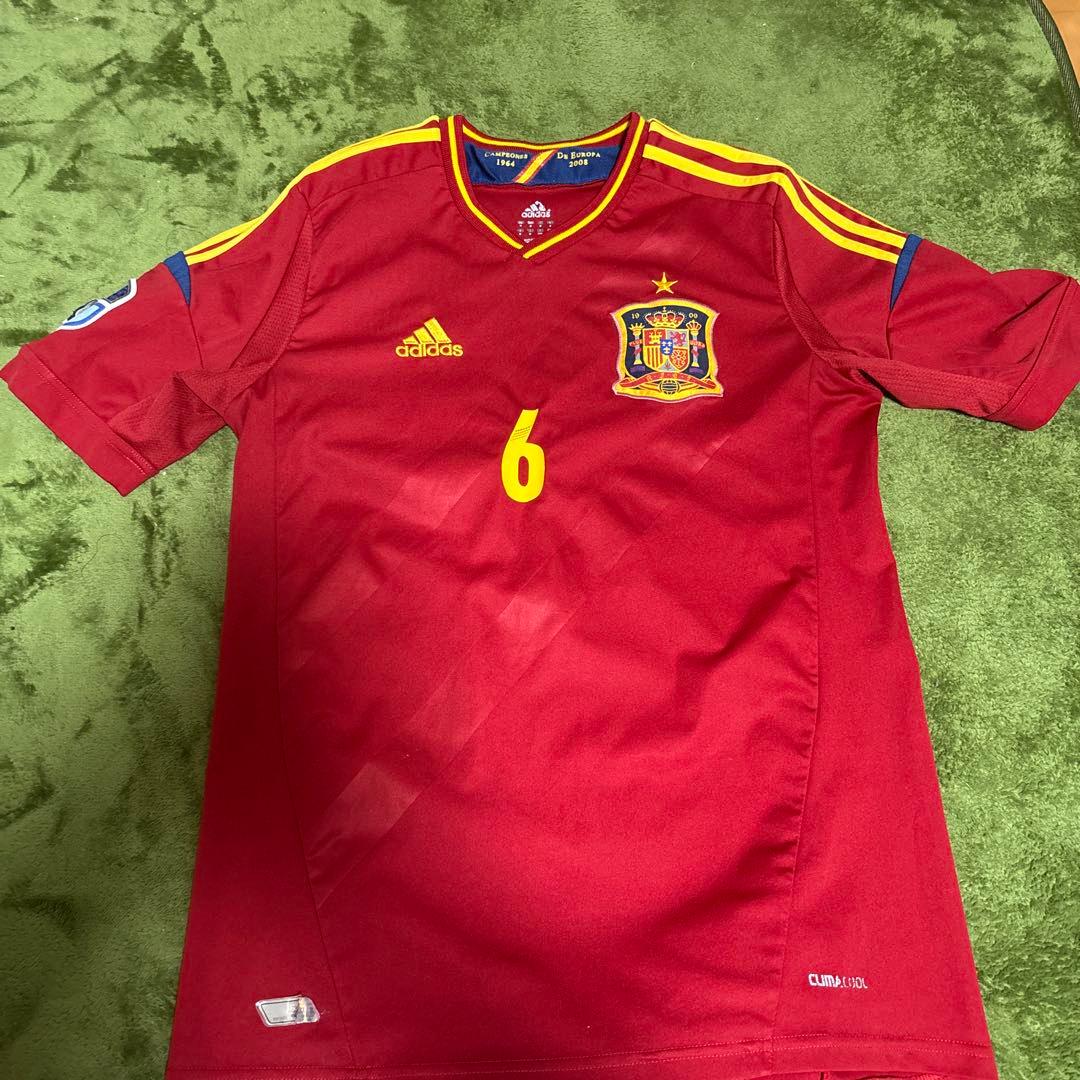 UEFAEURO2006のスペイン代表ユニフォーム（イニエスタ選手）