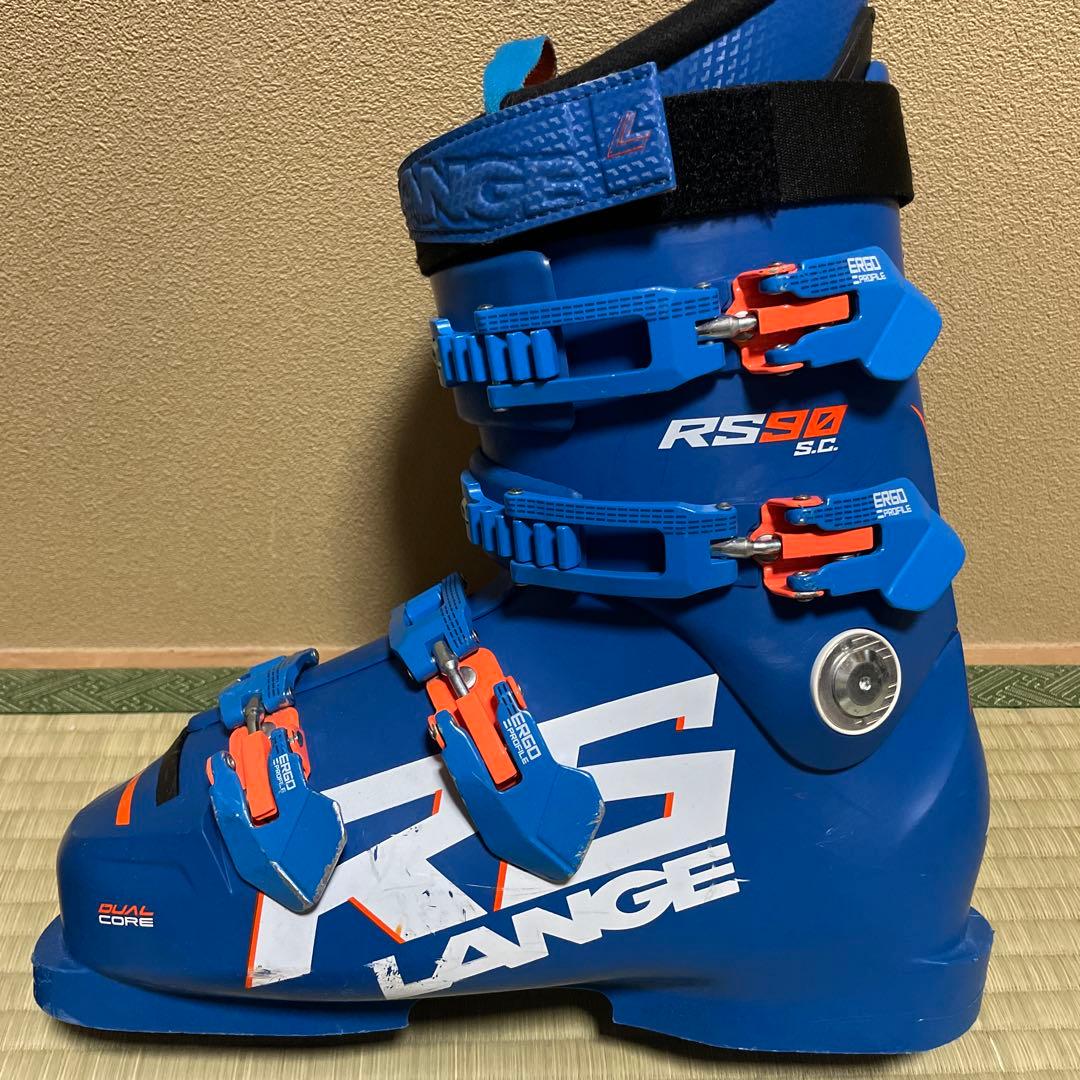 2021 lange RS 90 SC スキーブーツ 青