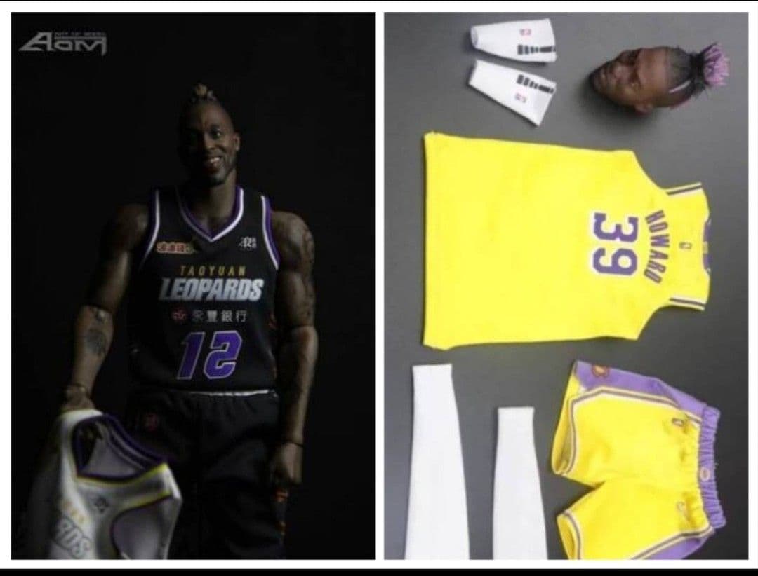 新品　1/6　ドワイト・ハワード　アクションフィギュア　レイカーズ　AOM