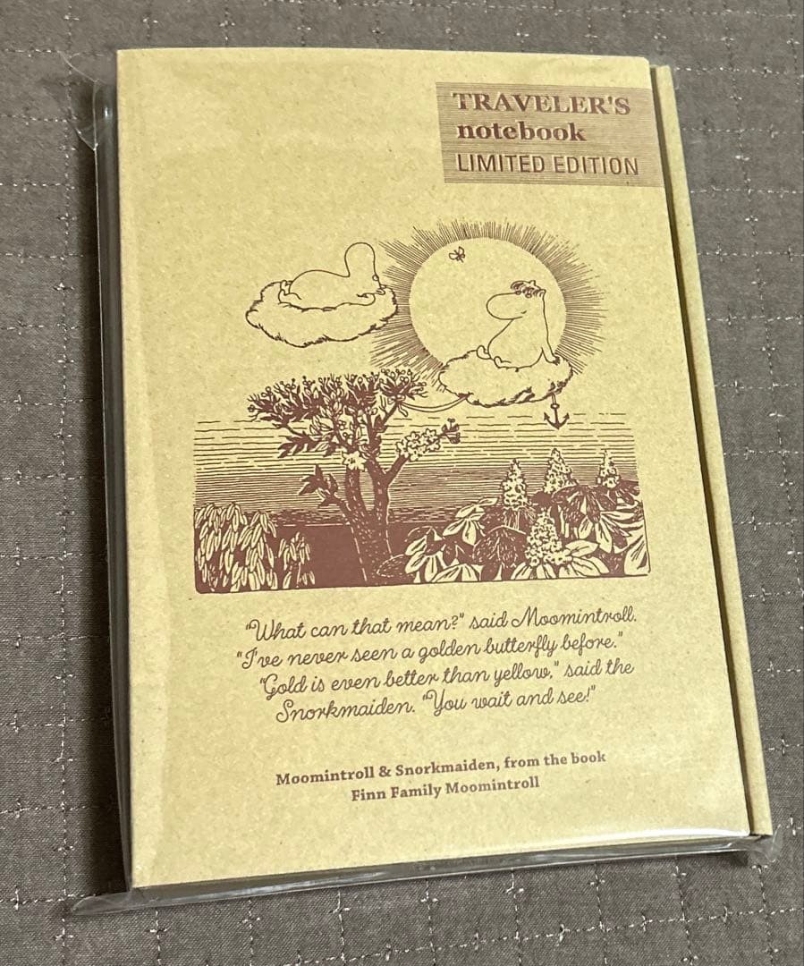 トラベラーズノート 限定セット MOOMIN ムーミン一家 新品未使用　未開封