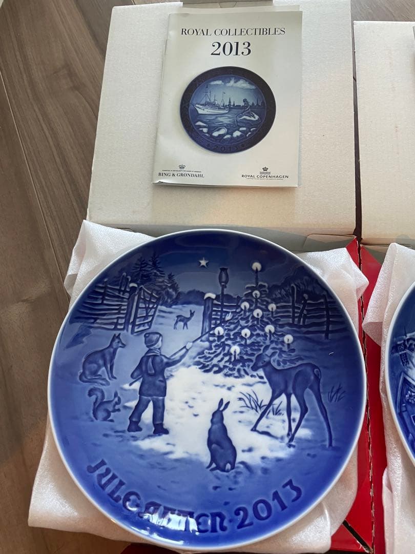 Bing & Grøndahl クリスマスプレート 2010-2016年 7枚