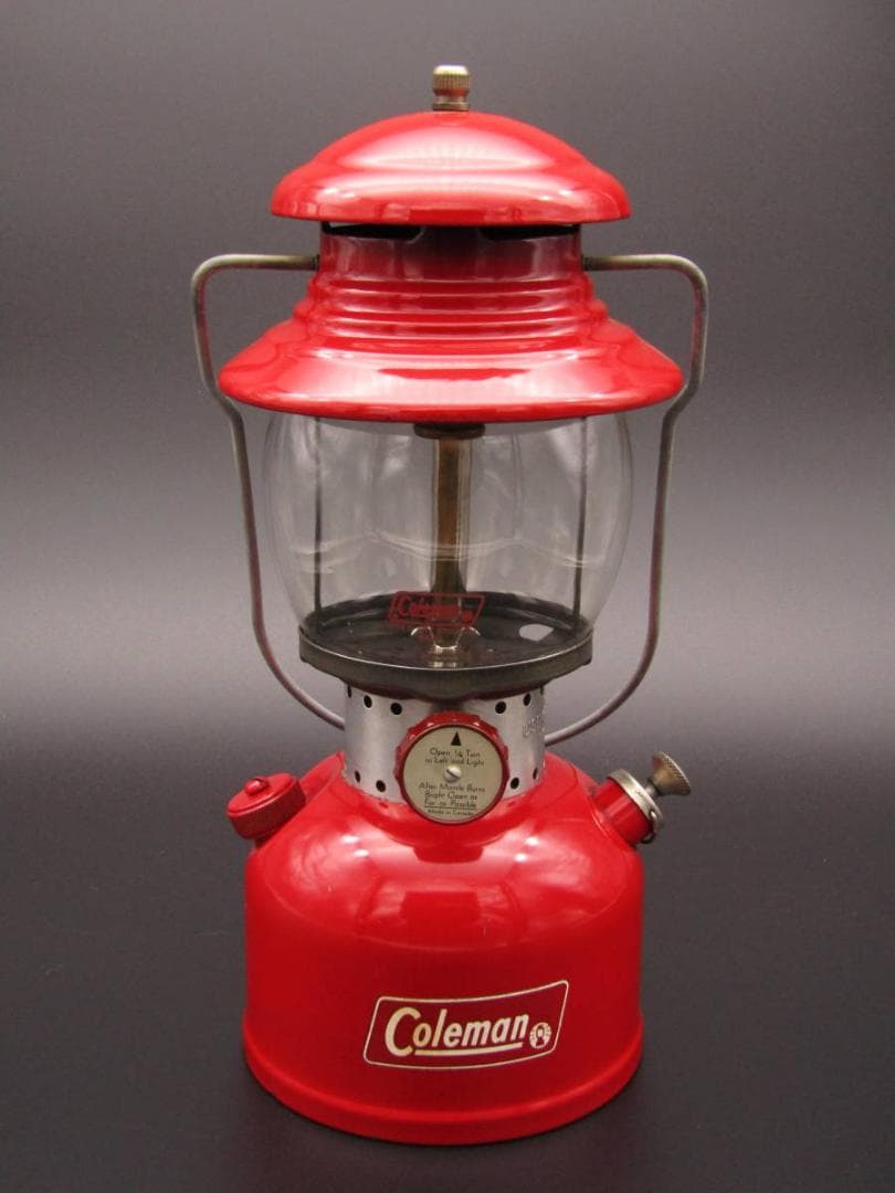 コールマン Coleman ランタン アウトドア ホワイトガソリン 赤 200