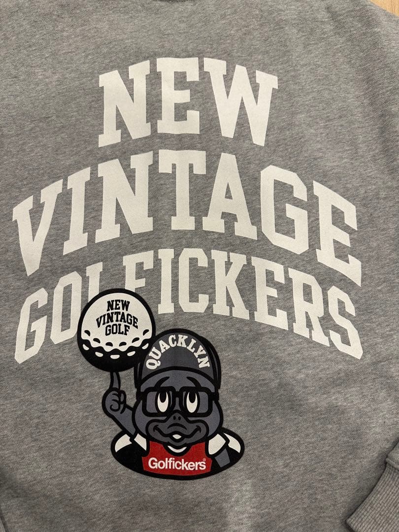 Golfickers × NEW VINTAGE GOLF スウェット グレー