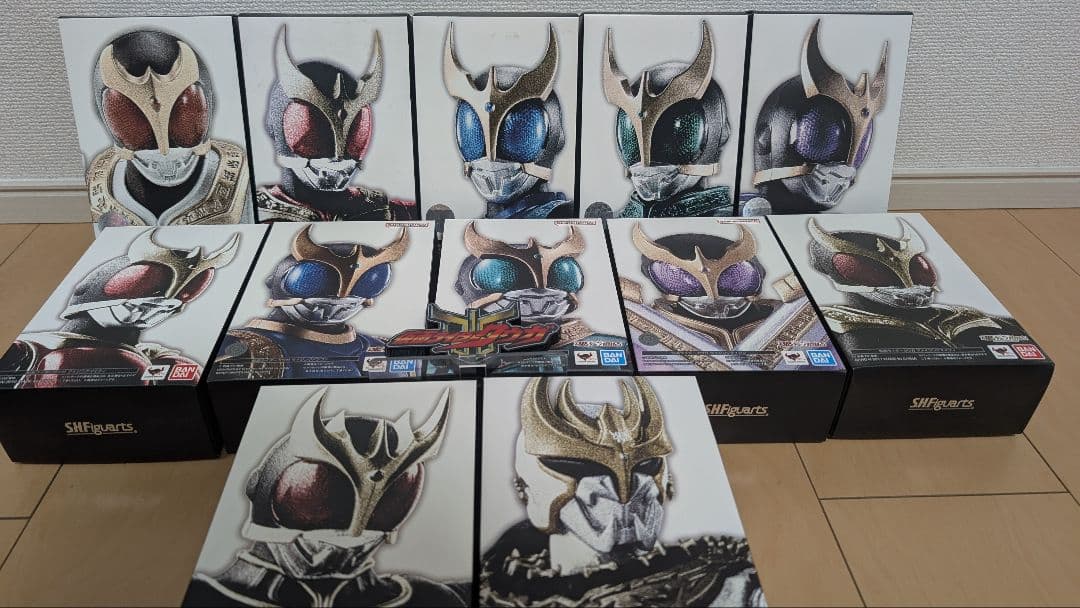 S.H.figuarts 真骨彫製法 仮面ライダークウガ 12体セット※おまけ