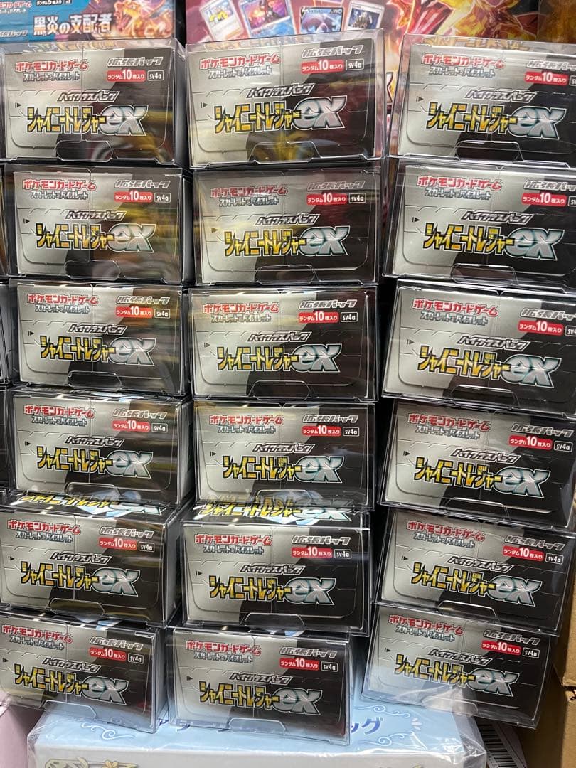 【新品未開封】　ポケモンカード　シャイニートレジャーex　18BOXセット