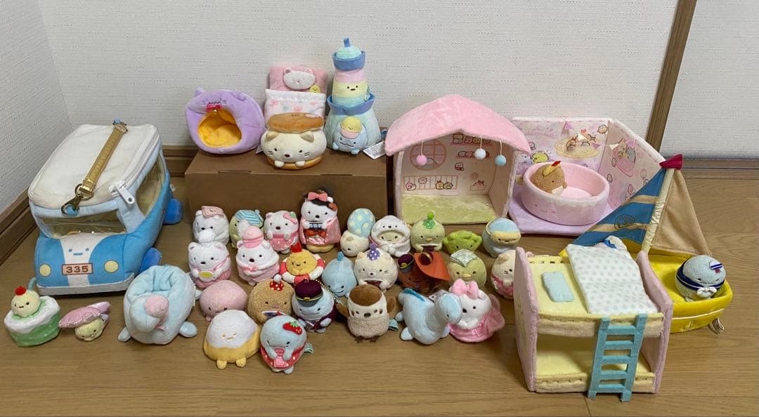 すみっコぐらし 手のりぬいぐるみ セット