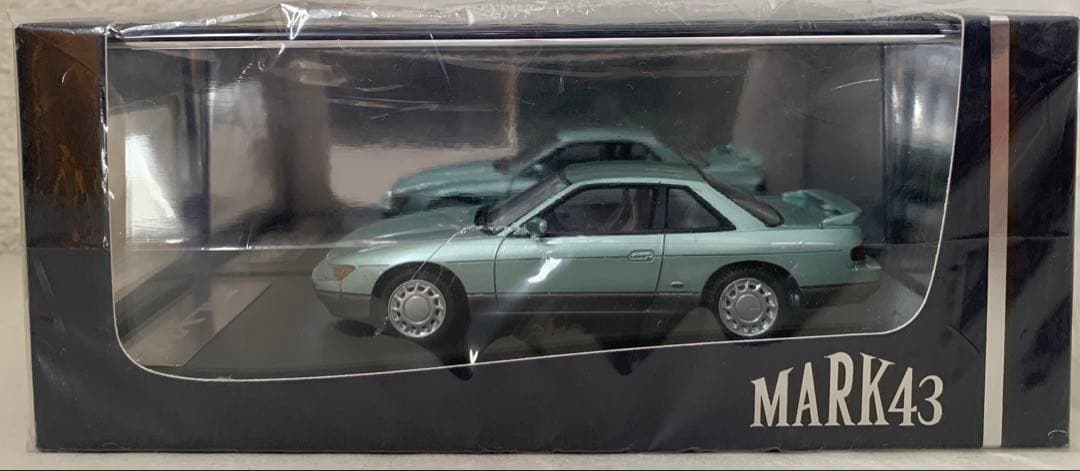 1/43 MARK43 日産シルビア K’s S13 ライムグリーン ツートーン
