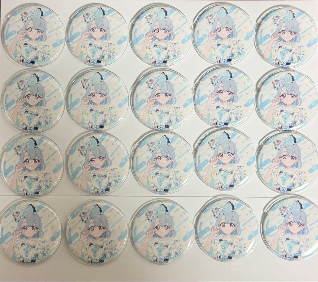 ひみつのアイプリ GIGO ポップアップ える 缶バッジ 20点セット