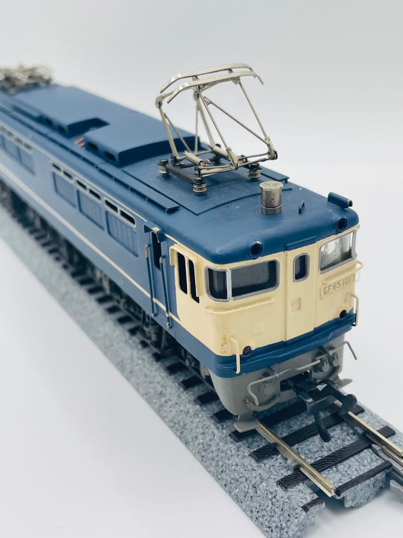【ジャンク】カツミ KTM EF65 HOゲージ 電気機関車 青