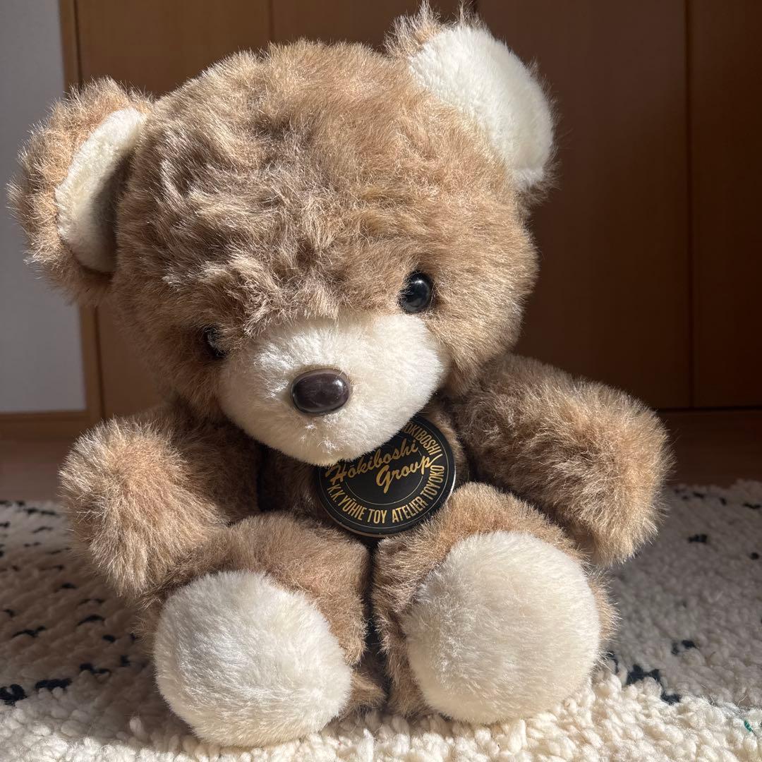 希少 レトロ shinadaくま ぬいぐるみ 大 新品級 デッドストック