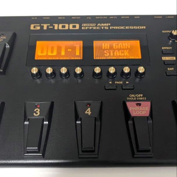 BOSS GT-100 マルチエフェクター 未使用