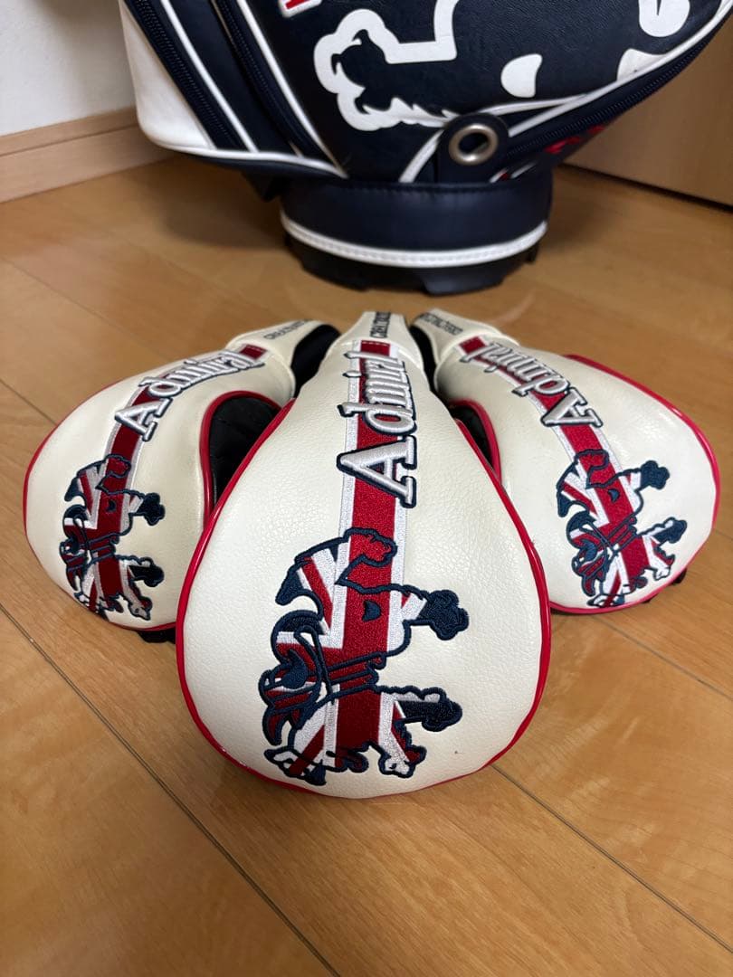 Admiral キャディバッグ ユニオンジャックデザイン