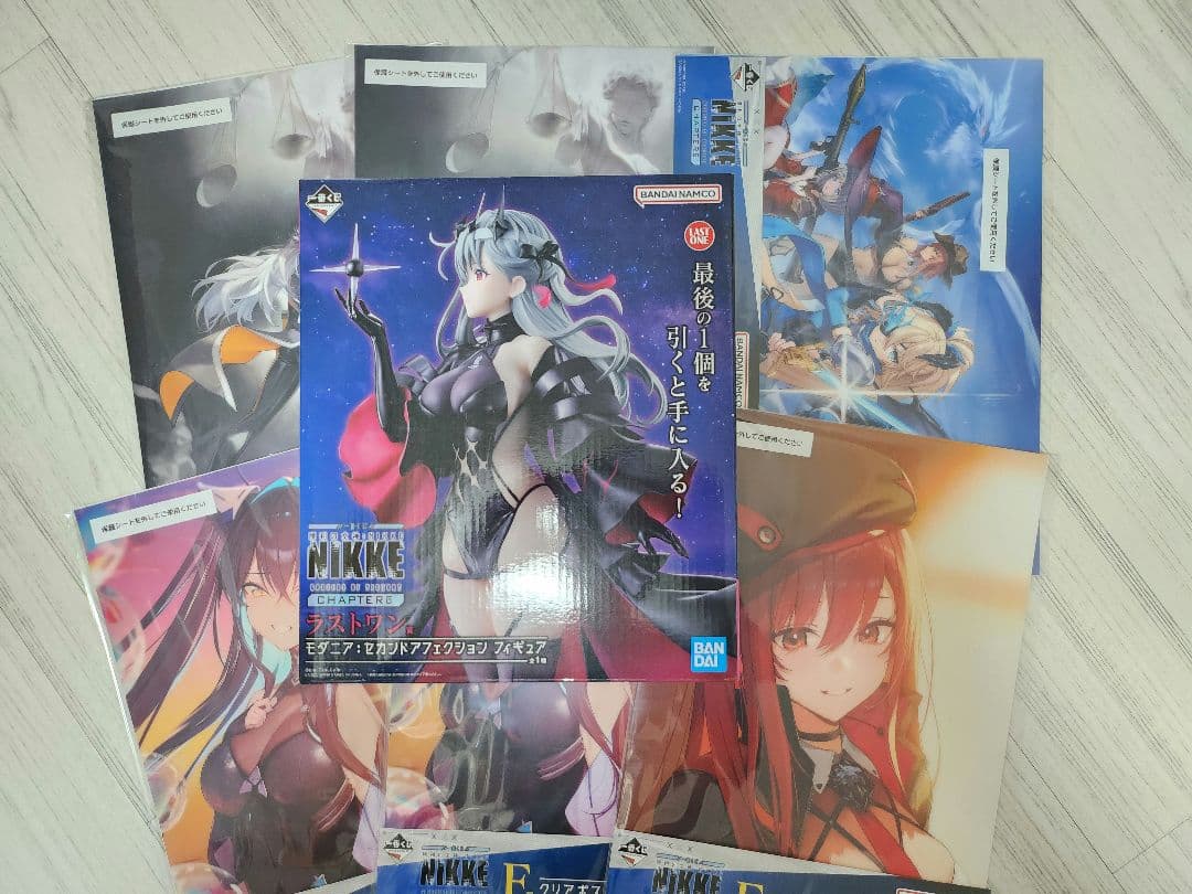 勝利の女神:NIKKE 一番くじ　ラストワン賞　モダニア　フィギュア　+おまけ