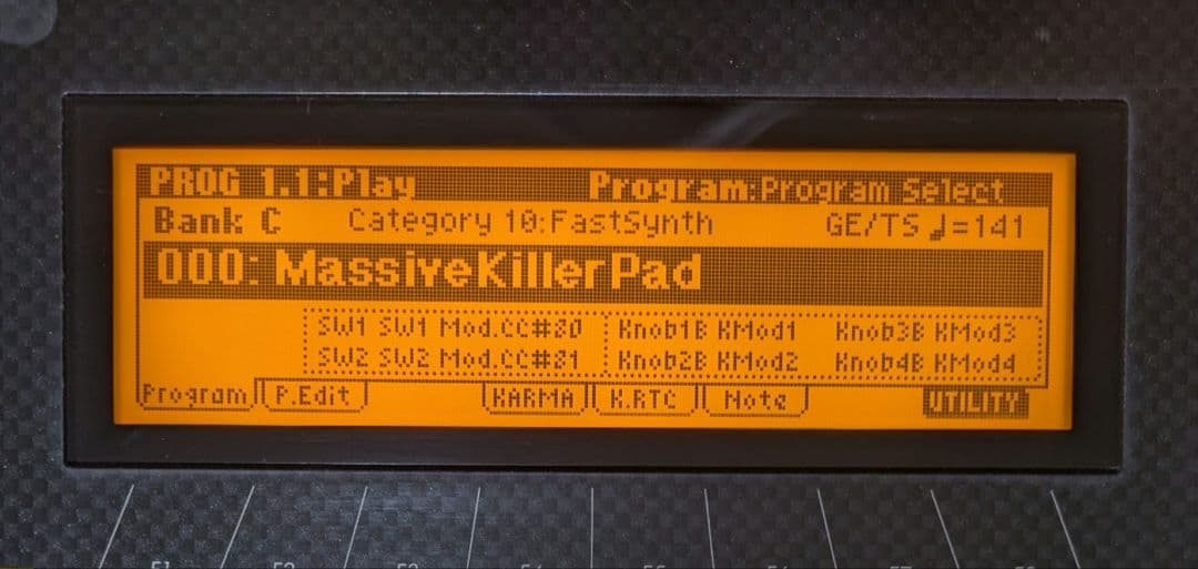 KORG エクスパンションボード EXB-PCM09 TRANCE ATTACK