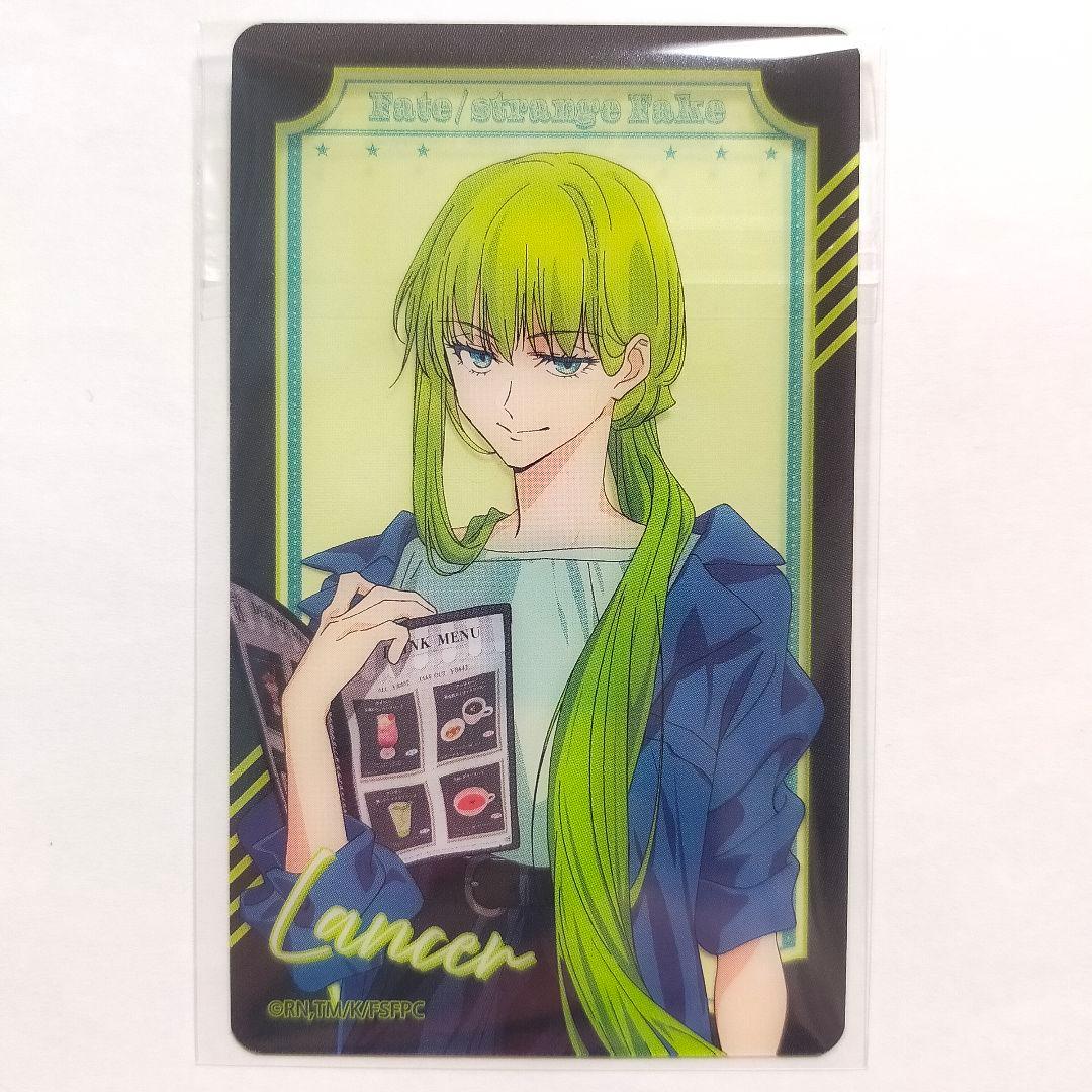 ランサー Fate strange Fake cafe 缶バッジ アクスタ