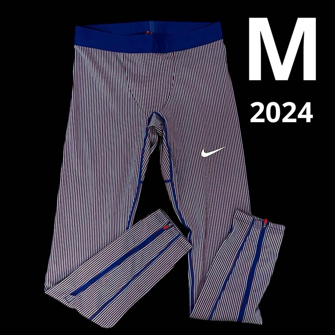 陸上用パンツ 2024 Nike Pro Elite USA Long Tights (M)