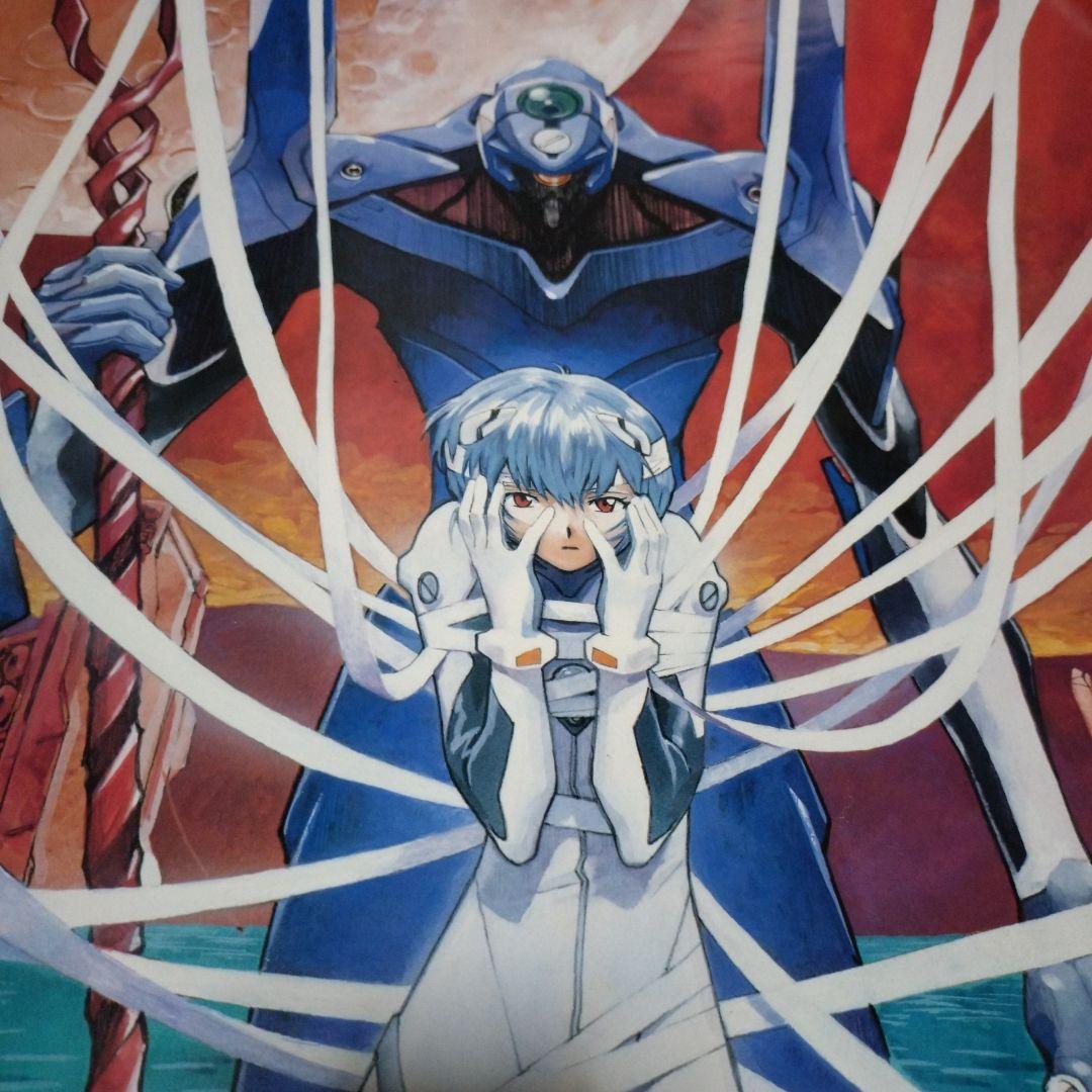 綾波レイ　ポスター　新世紀エヴァンゲリオン　原作イラスト