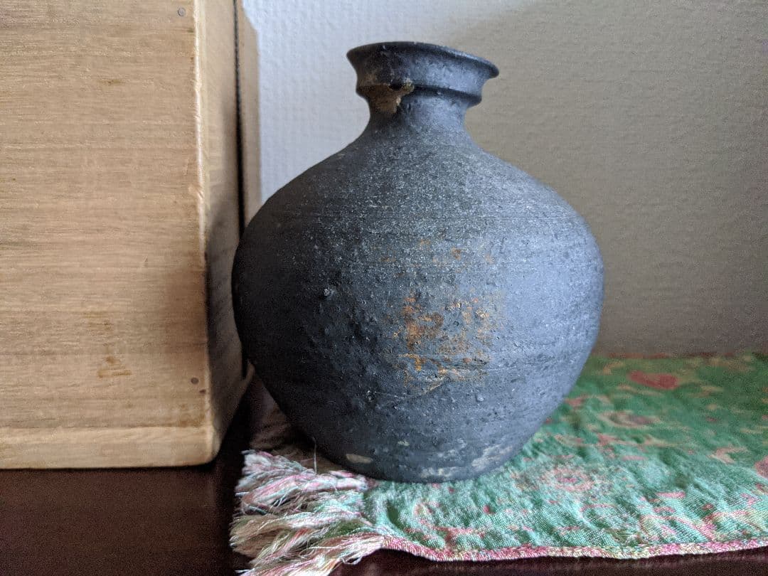 ⭐真物極めて少数 朝鮮古陶磁 高麗時代 瓶 酒器徳利 美術品 古美術品 骨董品