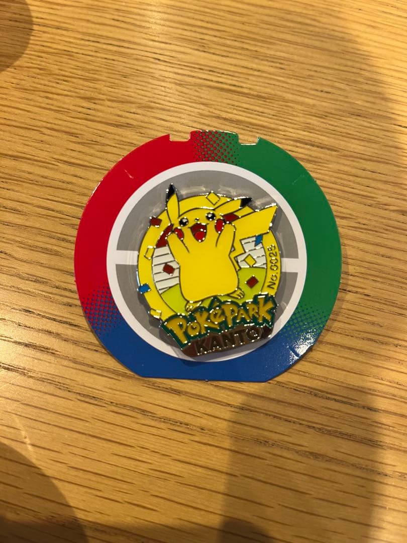 ピカチュウ　ピンズ　ピンバッチ　ポケパーク　ポケパークカントー