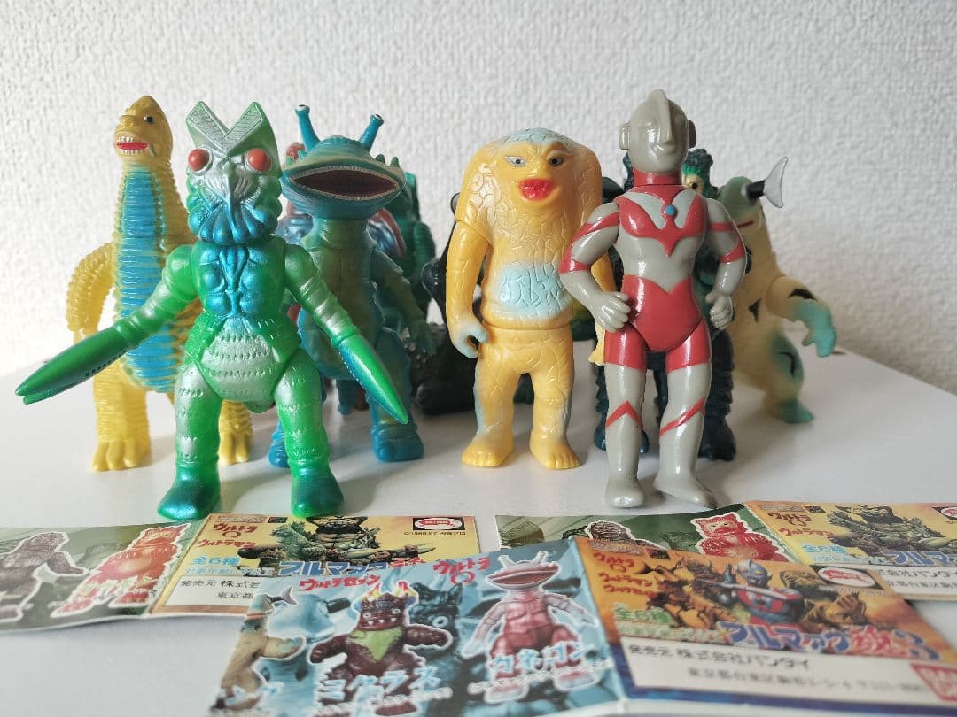 【ブルマァク】怪獣フィギュアセット