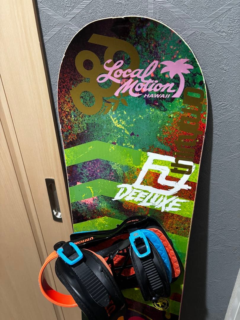 GNU Pickle スノーボード ビンディング　2点セット