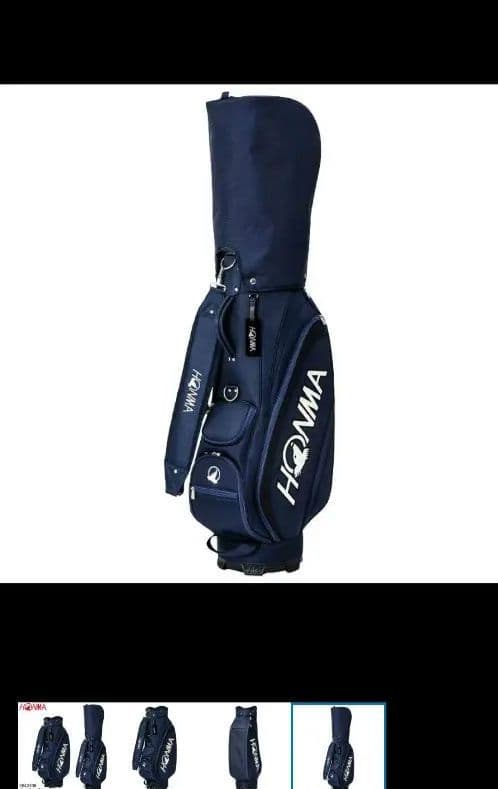 HONMA CB12539 ゴルフバッグ ネイビー/ブラック