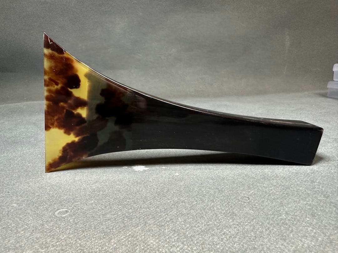 三味線　鼈甲撥　撥　バチ　天然素材　和楽器　民謡　アンティーク　細密細工