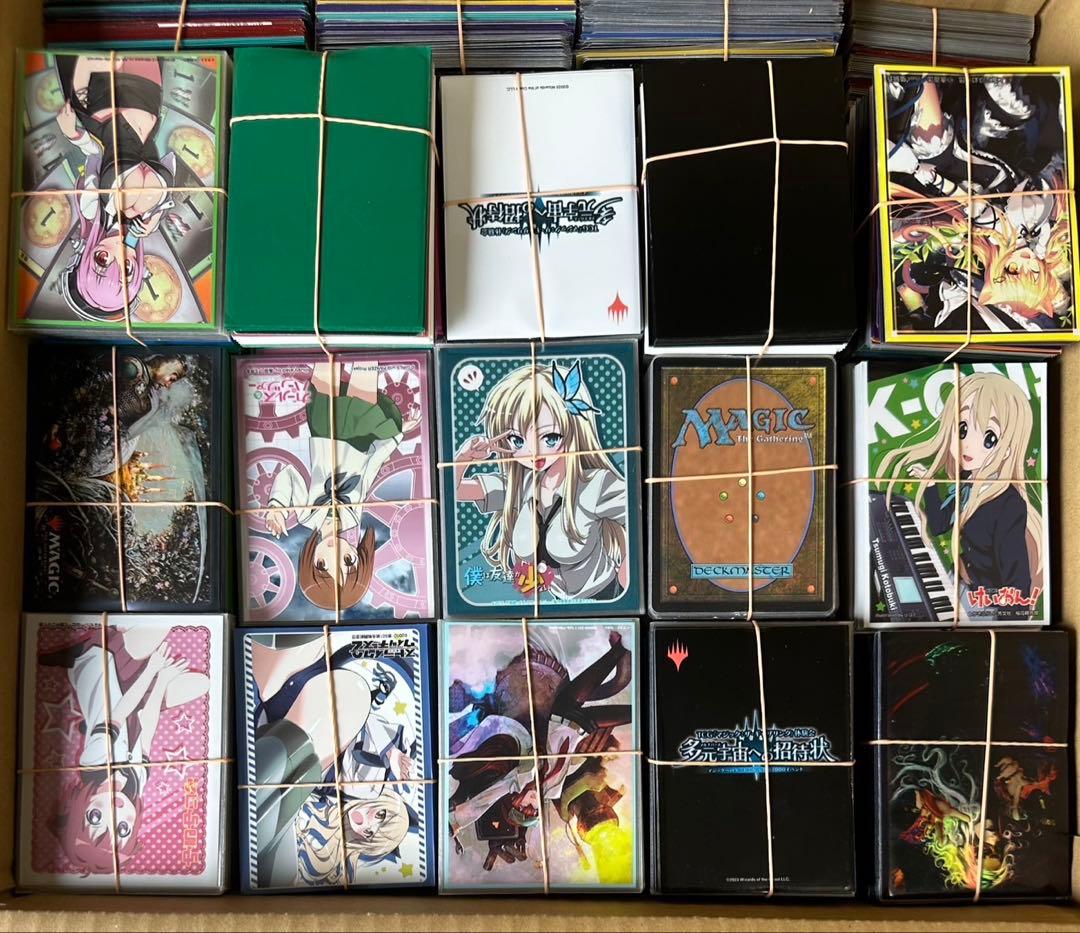 ③ マジックザギャザリング スリーブ付 約20kg 大量 未仕分け 引退品