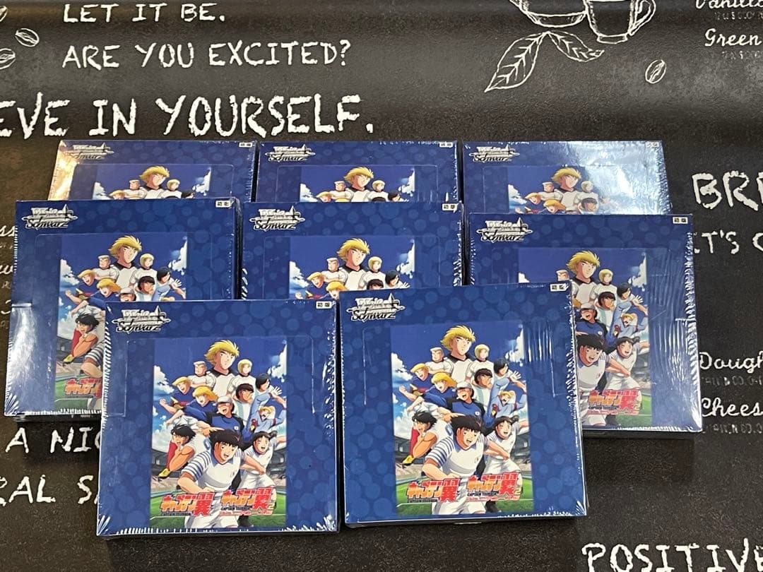 ヴァイスシュヴァルツ　キャプテン翼　未開封BOX　8BOX