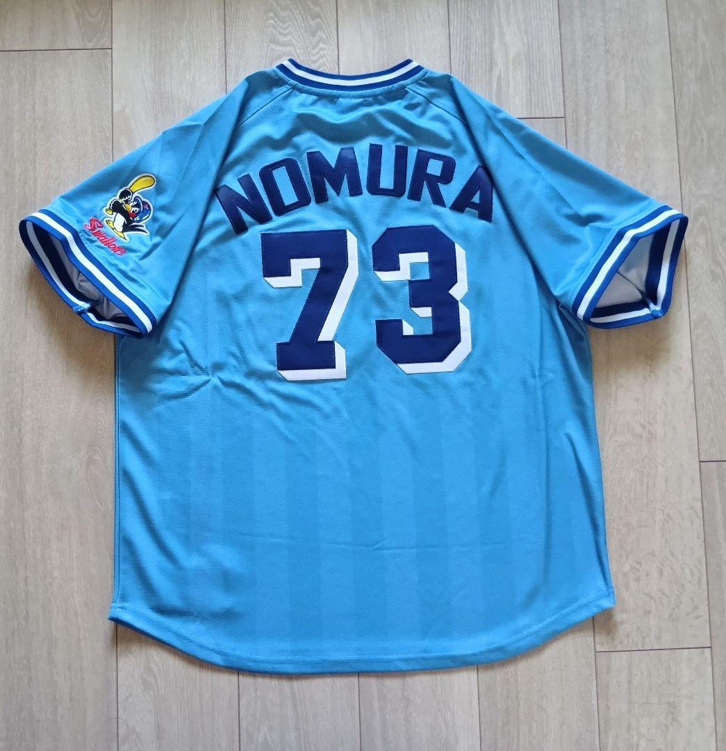 【限定　タグ袋付】ヤクルトスワローズ　復刻　野村　ビジター　ユニフォーム　フリー