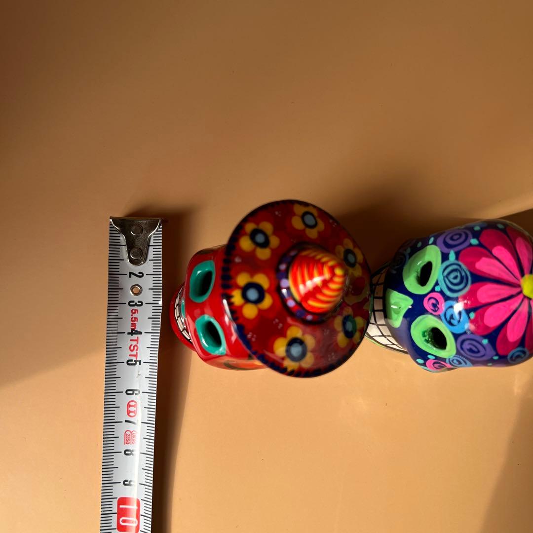 メキシコ　ドクロ　スカル 6個セット