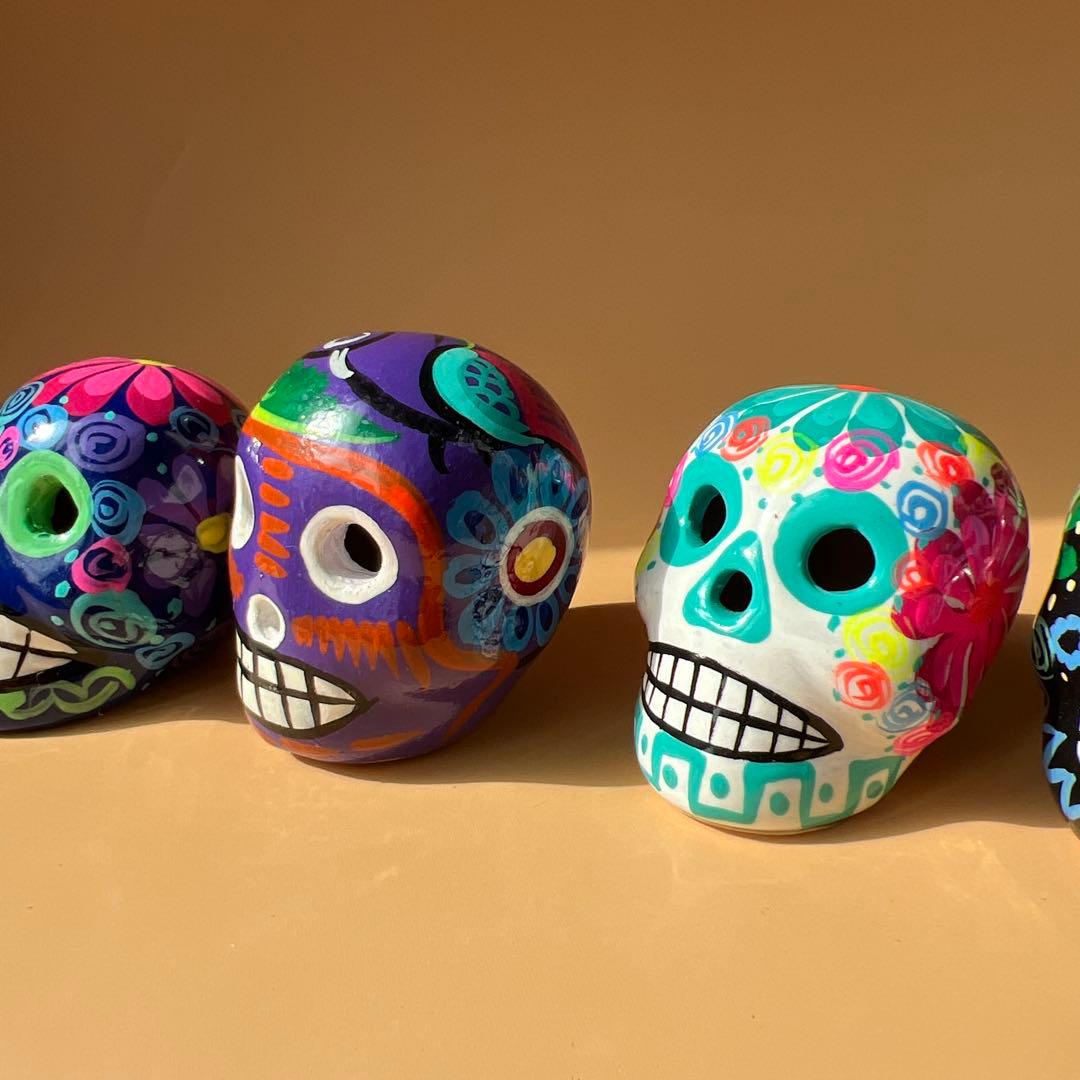 メキシコ　ドクロ　スカル 6個セット