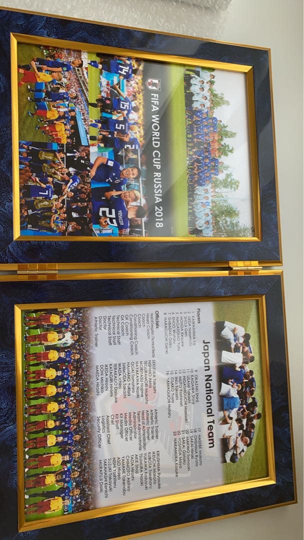 ワールドカップロシア大会の記念品です