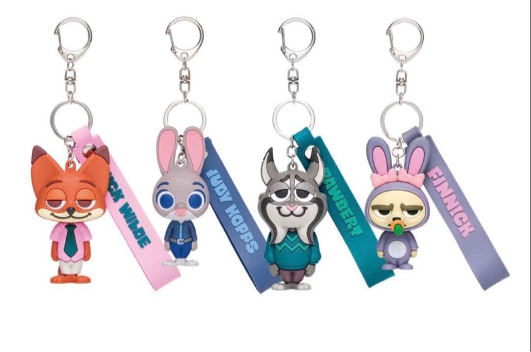 ズートピア 2 ハッピーくじ　F賞　コンプリート