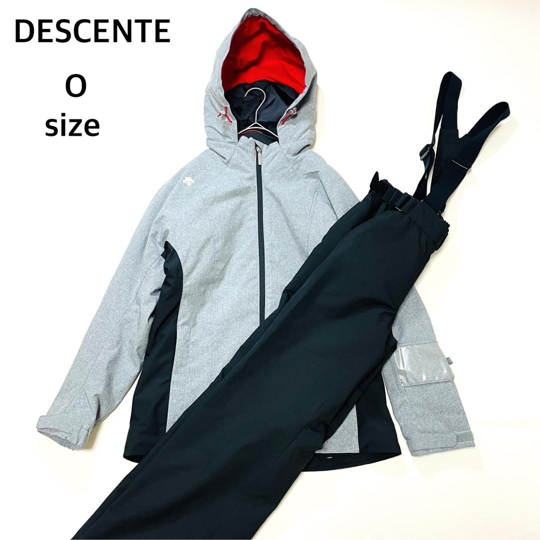 6676【美品】デサント　スキーウェア　上下セット　レディース 大きいサイズ