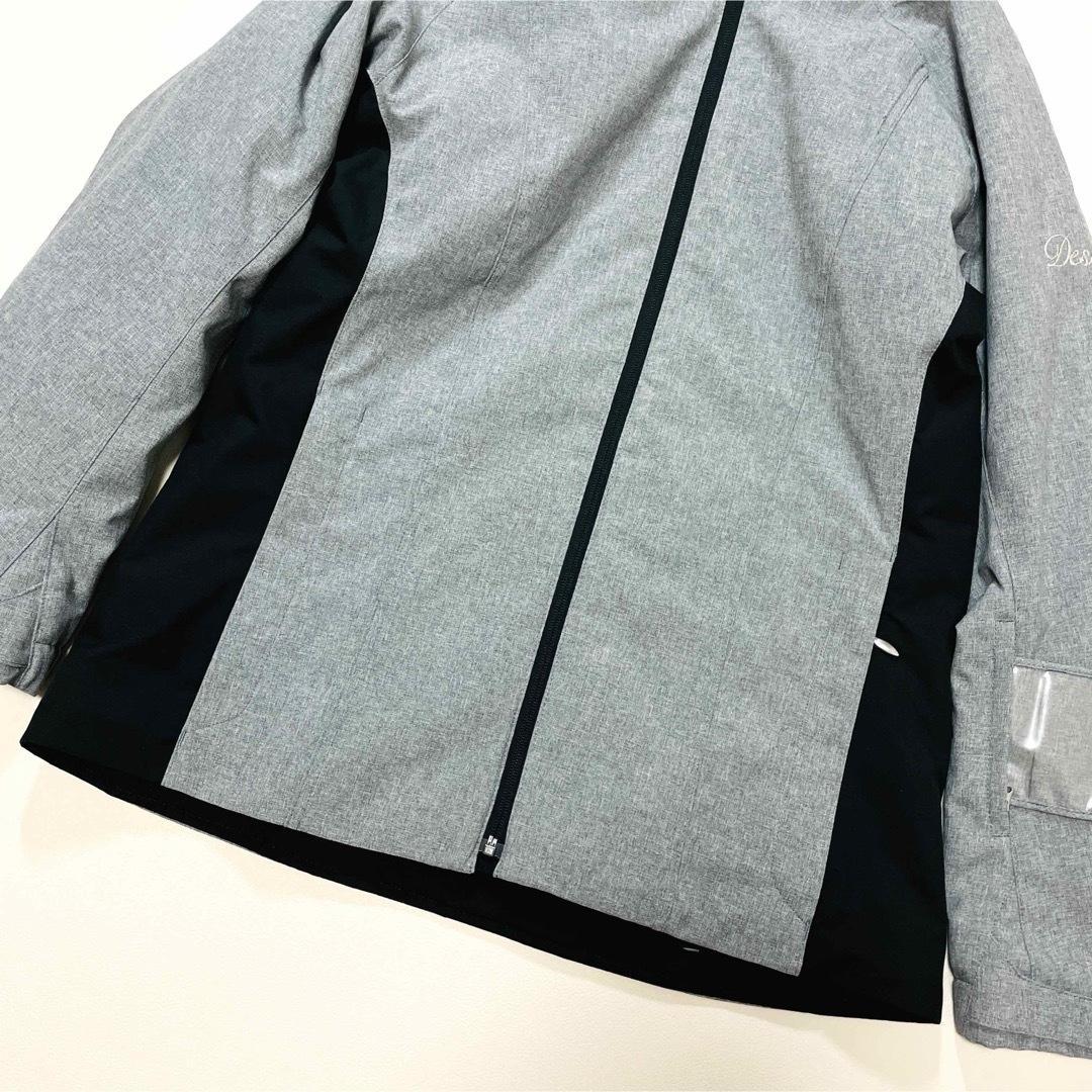 6676【美品】デサント　スキーウェア　上下セット　レディース 大きいサイズ