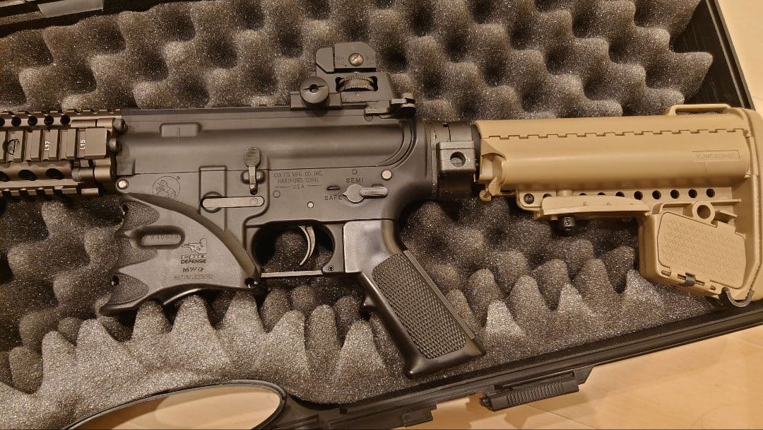 東京マルイ 次世代 SOPMOD M4 RISii FSP 外装カスタム