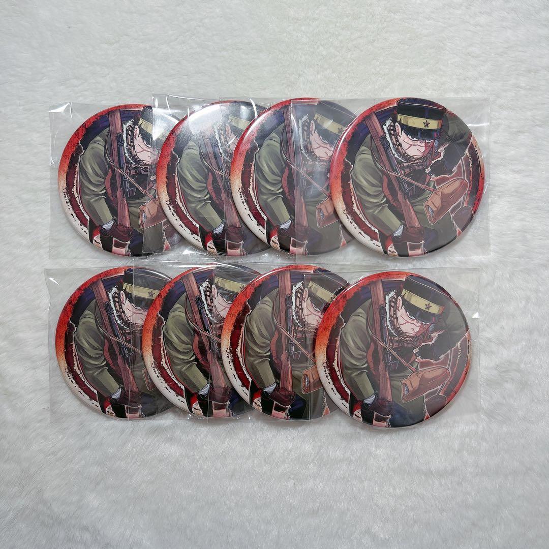 ゴールデンカムイ 杉元 コレクション缶バッジ ゴールデンカムイ展