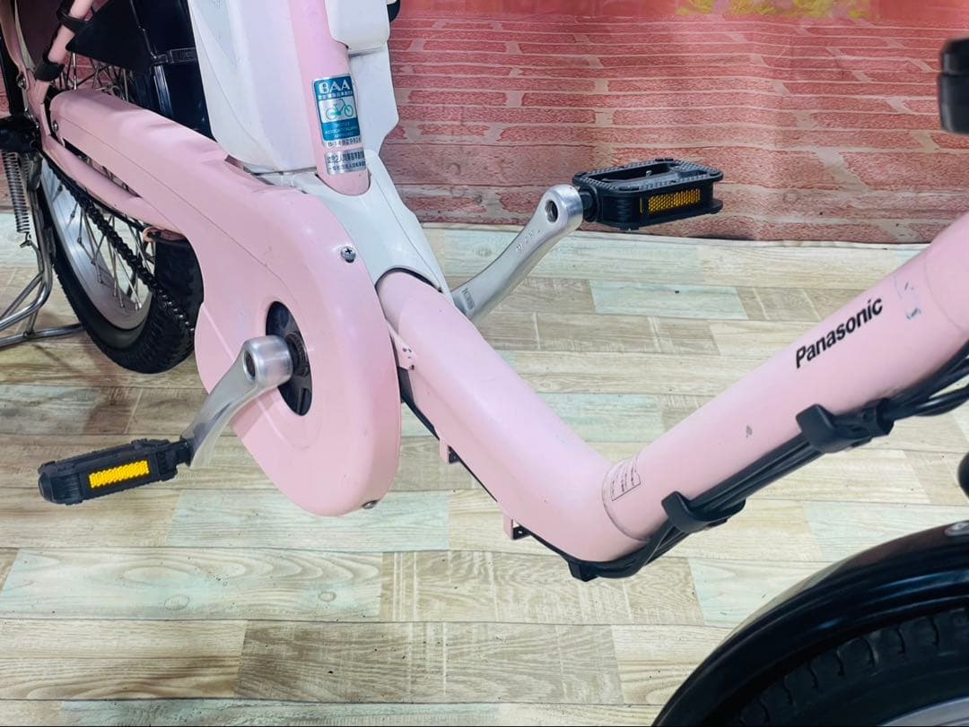 ZK3317 [大容量13.2Ah]電動自転車パナソニック 子供乗せ 20インチ