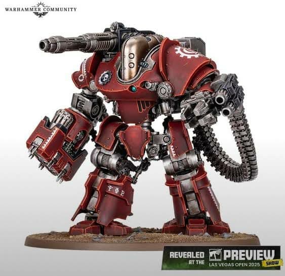 ウォーハンマー ホルスヘレシー Thanatar calix メカニカス