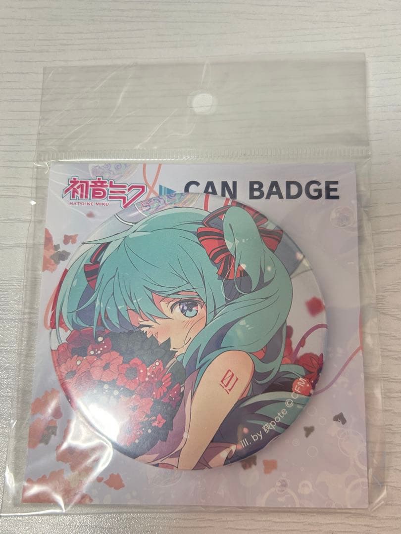 本日限定価格 初音ミク 11周年 缶バッジ 荻pote ボカロ