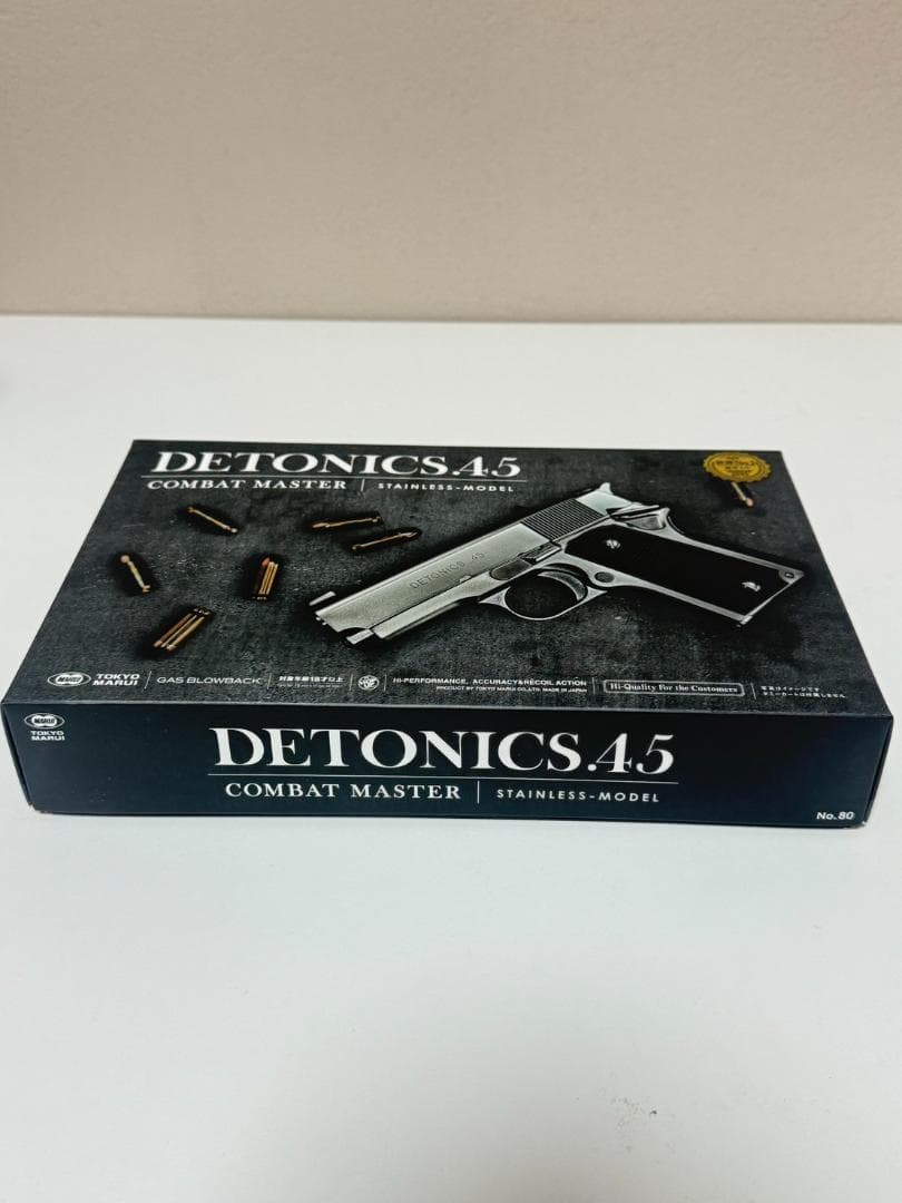 東京マルイ ガスブローバック デトニクス.45 コンバットマスター ステンレス