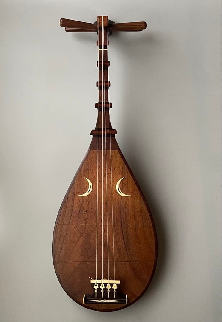 筑前琵琶　撥・架台付属