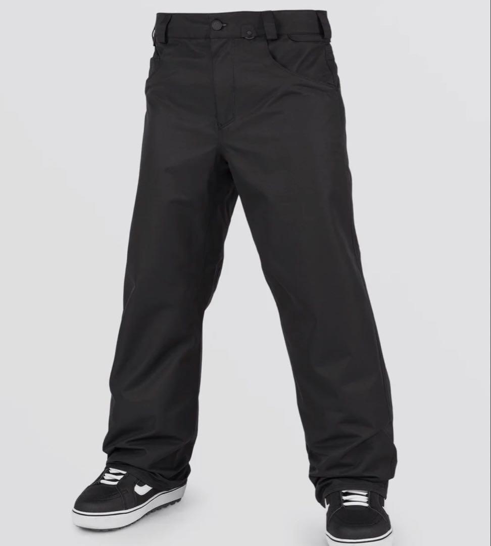 VOLCOM 5-Pocket Tight Pants 黒スノボー ak