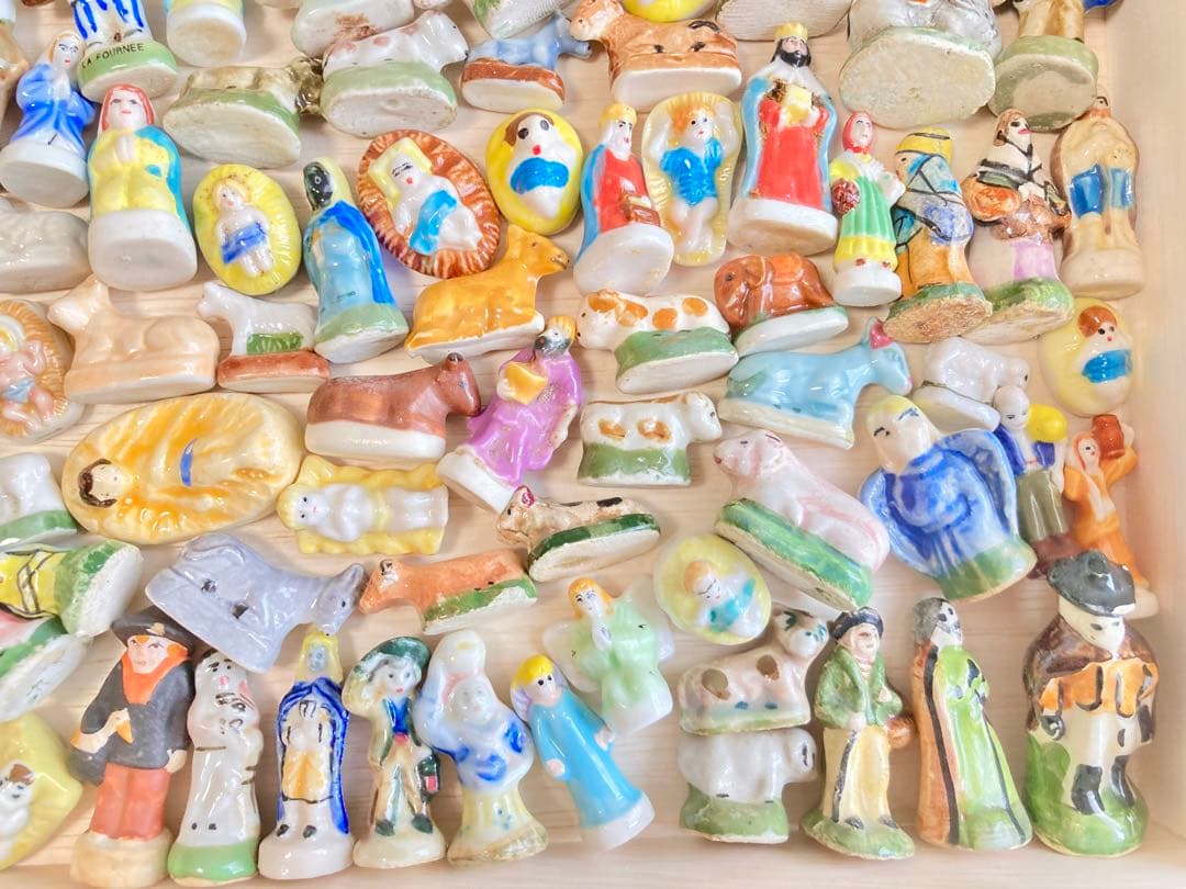 【まとめ売り】フェーブ121体｜サントンス フランス アンティーク FC-1