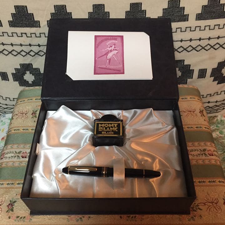 モンブラン MontBlanc 万年筆 14k インク付