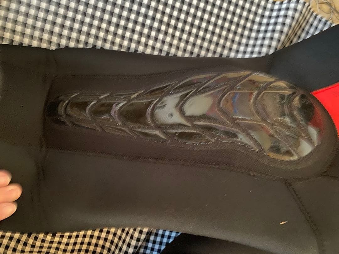 赤色　Lサイズ　ドライスーツ