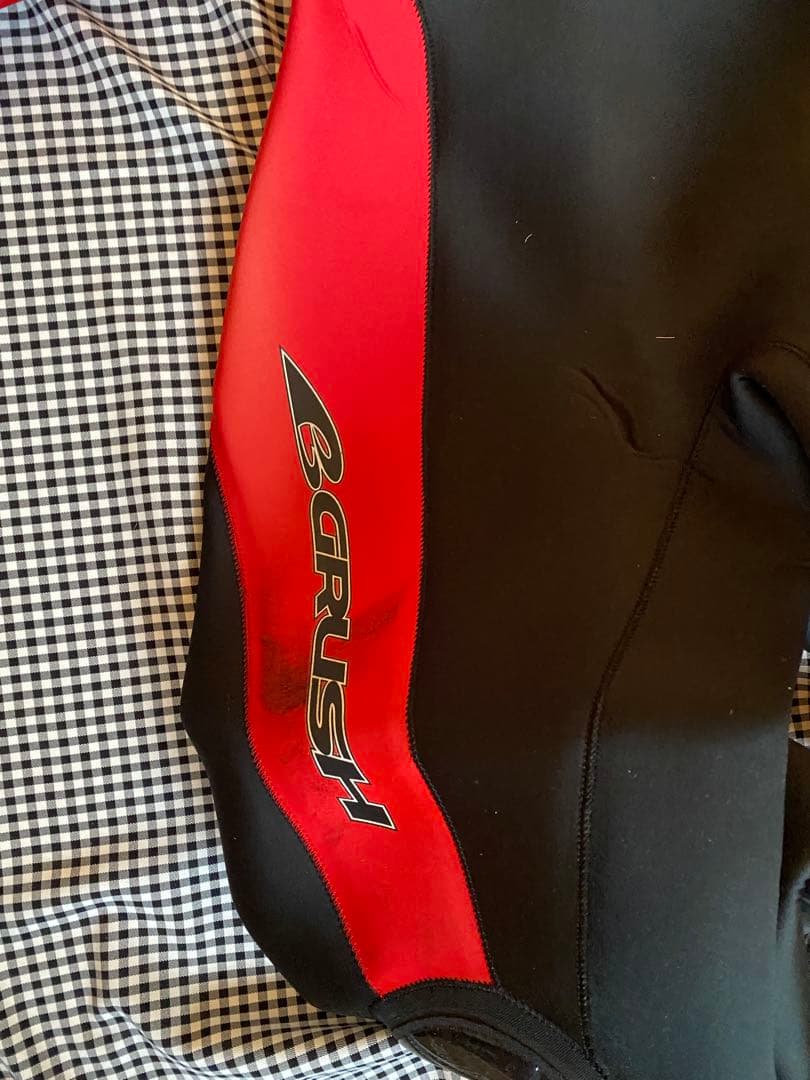 赤色　Lサイズ　ドライスーツ